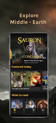 Download The Lord of the Rings: Saga Terbaru – Panduan Tolkien Gratis - Screenshot 1