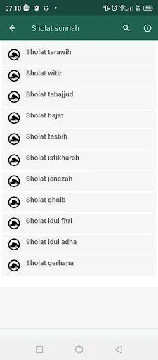 Download Panduan Sholat Sunnah Lengkap Terbaru – Gratis - Screenshot 1