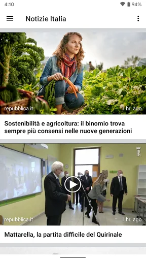 Download Notizie Italia Terbaru – Berita & Update 24/7 Gratis - Screenshot 2