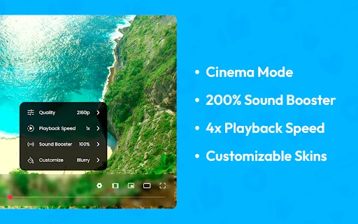 Custom Video Player for YouTube: Tonton Tanpa Iklan & Keren - Screenshot 2