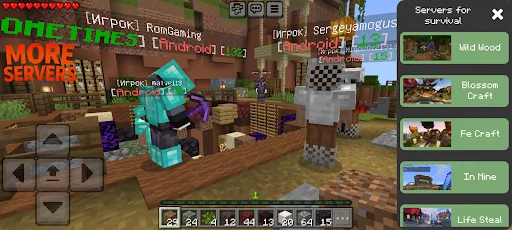 Download Servers for Minecraft PE Terbaru – Main Bareng Teman - Screenshot 2
