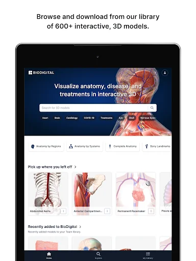 Download BioDigital Human 3D Anatomy Terbaru – Belajar Anatomi - Screenshot 14