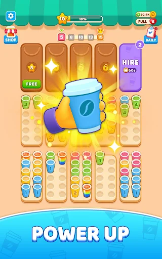 Download Coffee Color Stack Terbaru – Game Puzzle Kopi Seru - Screenshot 13