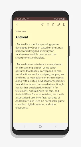 Download YellowNote Terbaru – Aplikasi Catatan Simpel & Ringan - Screenshot 3