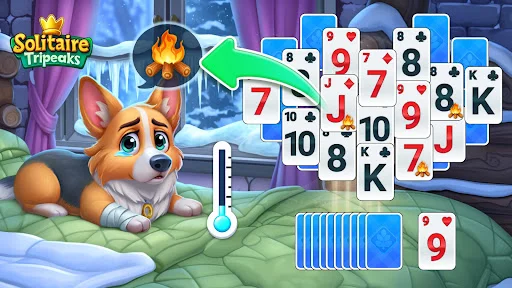 Download Solitaire TriPeaks Terbaru – Mainkan Game Kartu Gratis - Screenshot 1