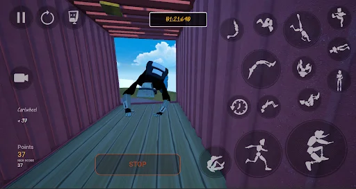 Download Ragkour: The Parkour Game Terbaru – Game Lari Gratis - Screenshot 3