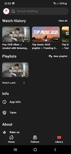 Download Play Tube & Music Tube Terbaru – Nonton Video Tanpa Iklan - Screenshot 8