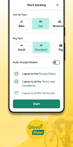 Download Glovo Rider Terbaru – Peluang Penghasilan Fleksibel - Screenshot 3