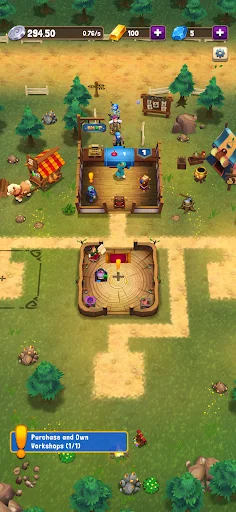 Download Idle Mage Shop: Build Tycoon Terbaru – Game Simulasi Toko - Screenshot 2