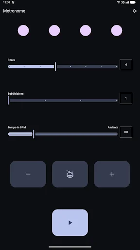 Download Metronome Gratis – Aplikasi Tempo Musik Terbaik & Mudah - Screenshot 6