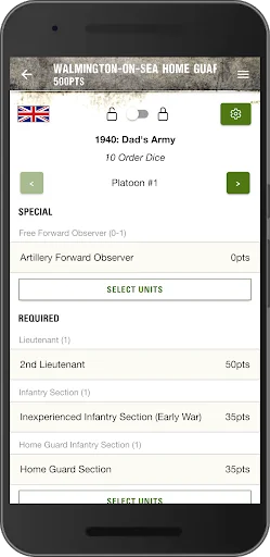 Download Warlord Games List Builder Terbaru – Kelola Pasukanmu - Screenshot 1