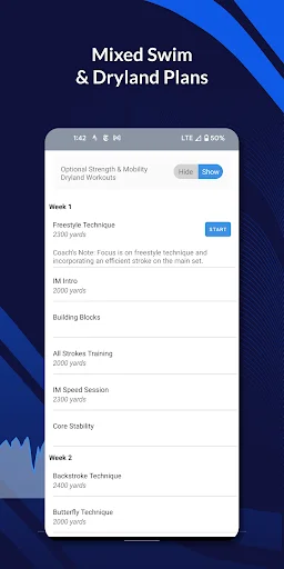 Download MySwimPro Versi Terbaru – Latihan Renang Terpersonalisasi - Screenshot 8