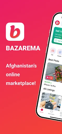 Download Bazarema – Marketplace Terpercaya di Afghanistan Terbaru - Screenshot 1