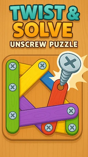 Download Twist & Solve Terbaru – Game Puzzle Sekrup Gratis - Screenshot 6