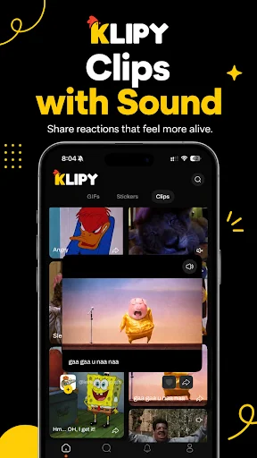 Download KLIPY Terbaru – GIF, Stiker & Klip Seru Gratis - Screenshot 5