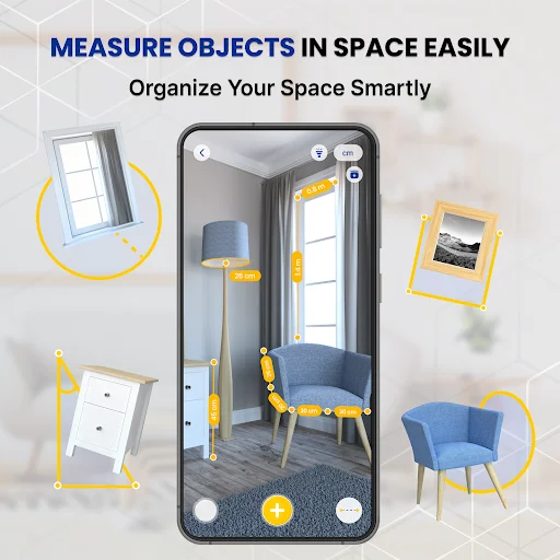 Download AR Ruler: Tape Measure Tools Terbaru – Pengukur AR Gratis - Screenshot 4