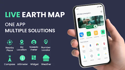 Download GPS Voice Map & Route Finder – Navigasi Akurat Gratis - Screenshot 9