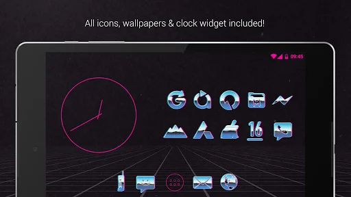 Download Rad Pack – 80’s Theme Terbaru – Kustomisasi Ikon Retro - Screenshot 7