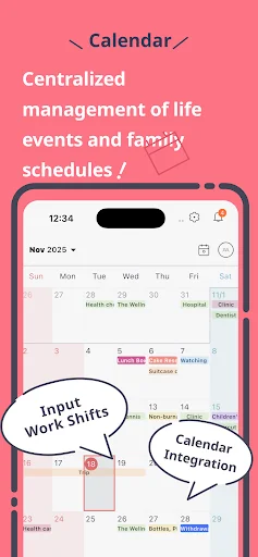 Download Shared Calendar :FamilyLog Terbaru – Kelola Jadwal Keluarga - Screenshot 2