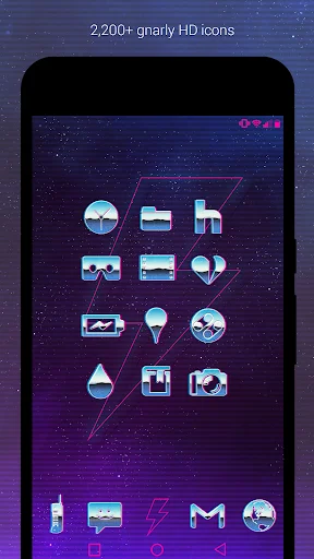 Download Rad Pack – 80’s Theme Terbaru – Kustomisasi Ikon Retro - Screenshot 2