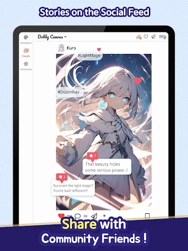Download Dobby Canvas Terbaru – Buat AI Art & Anime Gratis - Screenshot 20