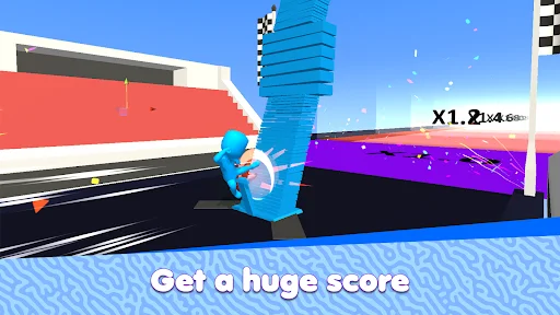 Download Color Pillar: Stack Game Terbaru – Bangun Menara Seru - Screenshot 8