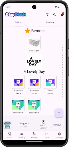 Download DiapStash Terbaru – Pantau Stok Popok Anda dengan Mudah - Screenshot 3