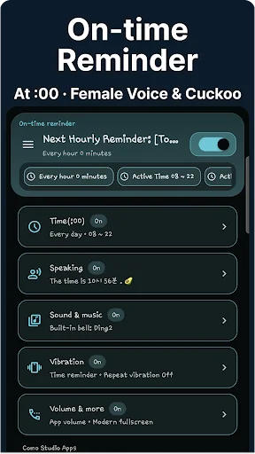 Download Hourly Reminder – Mid Alarm APK Terbaru – Pengingat Waktu - Screenshot 1
