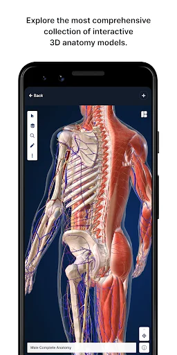 Download BioDigital Human 3D Anatomy Terbaru – Belajar Anatomi - Screenshot 1