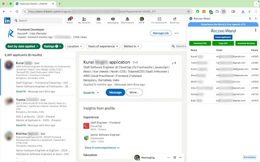 Download Reczee Wand Terbaru – Ekspor Data Rekrutmen Gratis - Screenshot 3