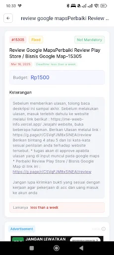 Download Gudang Tugas APK Terbaru – Hasilkan Uang Tambahan Mudah - Screenshot 14