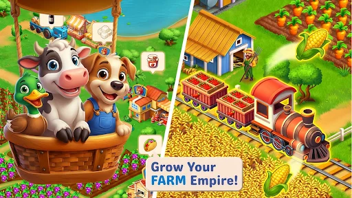 Download Solitaire TriPeaks: Farm Tour Terbaru – Mainkan Kartu Gratis - Screenshot 4