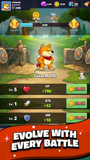 Download Shiba Story Go! RPG Idle Game Terbaru – Game Petualangan - Screenshot 7