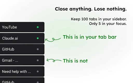 Download Uncluttr AI Tab Manager Terbaru – Kelola Tab Gratis - Screenshot 2
