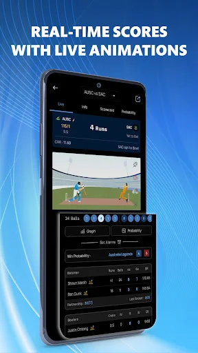 Download CricRadio Terbaru – Skor Kriket Live & Komentar Cepat - Screenshot 5