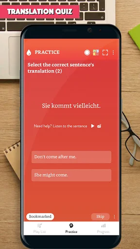 Download German Sentence Master Terbaru – Belajar Bahasa Jerman - Screenshot 4