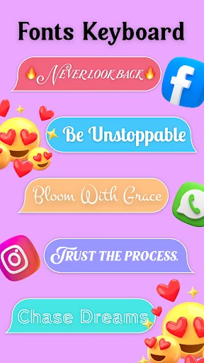 Stylish Text & Keyboard: Font Keren & Tema Keyboard Gratis - Screenshot 26
