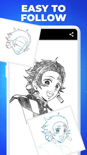 Download How to Draw Anime Terbaru – Tutorial Menggambar Mudah - Screenshot 5
