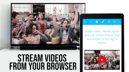 TV Cast untuk Android TV – Streaming Video Web ke TV dengan Mudah - Screenshot 10