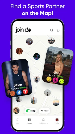 Download Join do Terbaru – Cari Teman Olahraga & Event Gratis - Screenshot 3