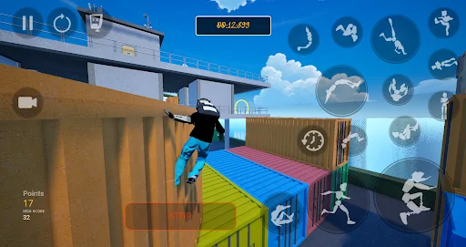 Download Ragkour: The Parkour Game Terbaru – Game Lari Gratis - Screenshot 2
