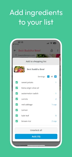 Download Stashcook Terbaru – Perencana Resep & Belanja Praktis - Screenshot 4