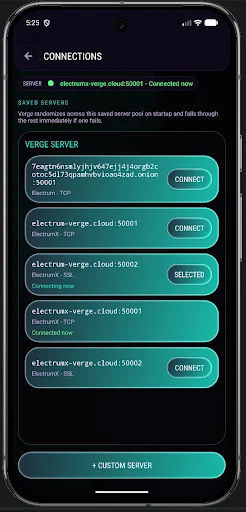 Download Verge XVR Wallet Terbaru – Dompet Kripto Aman Android - Screenshot 5