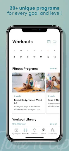 Download Tone It Up: Aplikasi Fitness Terbaik untuk Wanita - Screenshot 3