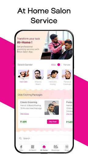 Download Billu Customer Terbaru – Booking Salon & Spa Praktis - Screenshot 3