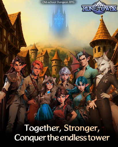 Download Rune Tower Terbaru – Game RPG Strategi Turn-Based Seru - Screenshot 1