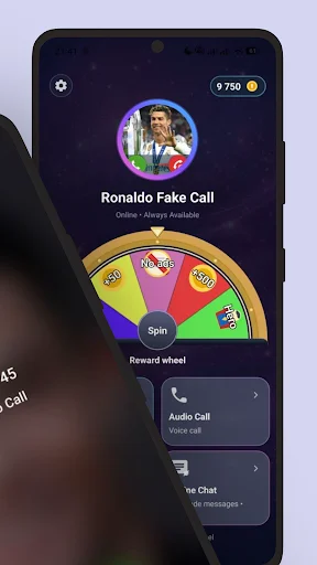 Download Ronaldo Fake Chat & Video Call – Prank Cristiano Ronaldo - Screenshot 2