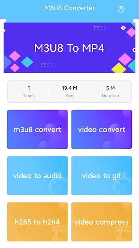 Download Video Converter M3U8 to MP4 Terbaru – Konversi Video Cepat - Screenshot 1