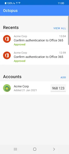 Download Octopus Authenticator Terbaru – Autentikasi Aman & Cepat - Screenshot 1