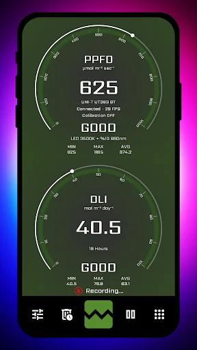 Unduh PPFD Meter – Pengukur Cahaya Tanaman Akurat & Gratis - Screenshot 4
